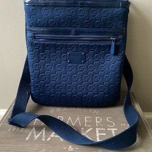 Michael Kors small navy crossbody purse